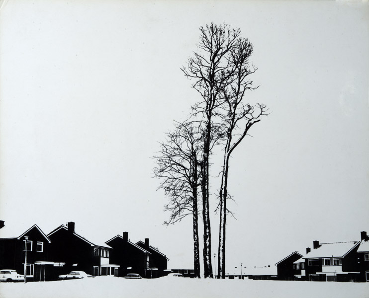 SNOW SCENE by Bill Biggs ARPS 1970